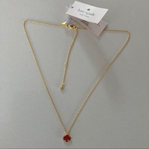 Kate Spade Everyday Spade Enamel Mini Pendant